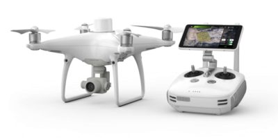 drone phantom 4 rtk 400x201 DJI lança o drone para mapeamento preciso Phantom 4 RTK