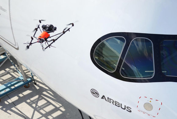 Airbus usa drone para otimizar tempo gasto em inspeção de aviões
