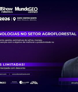 Seminário no DroneShow debaterá o uso de Drones e Geotecnologias no setor Agroflorestal
