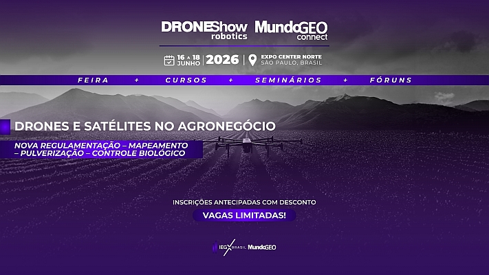 Agricultura e florestas impulsionam o mercado de aeronaves não tripuladas na DroneShow 2026 Agricultura e florestas impulsionam o mercado de aeronaves não tripuladas na DroneShow 2026