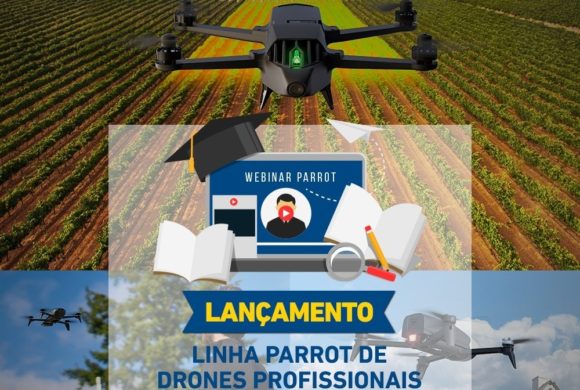 Webinar com inscrição aberta: Lançamento da linha Parrot de Drones Profissionais