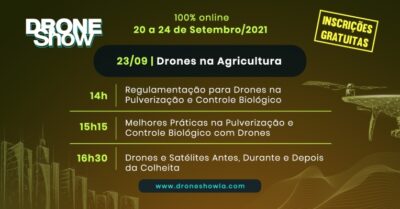 Destaques e replay do quarto dia do DroneShow 2021: Drones na Agricultura