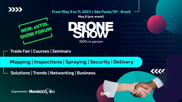 DroneShow 2023 highlights mapping, inspections, spraying, safety and delivery