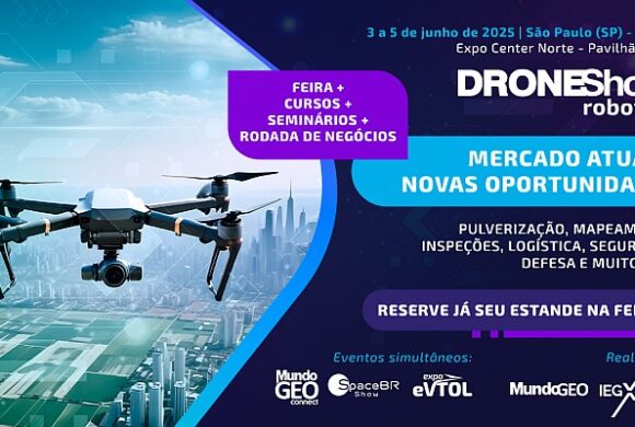 DroneShow Robotics 2025 terá como tema o Mercado Atual e Novas Oportunidades