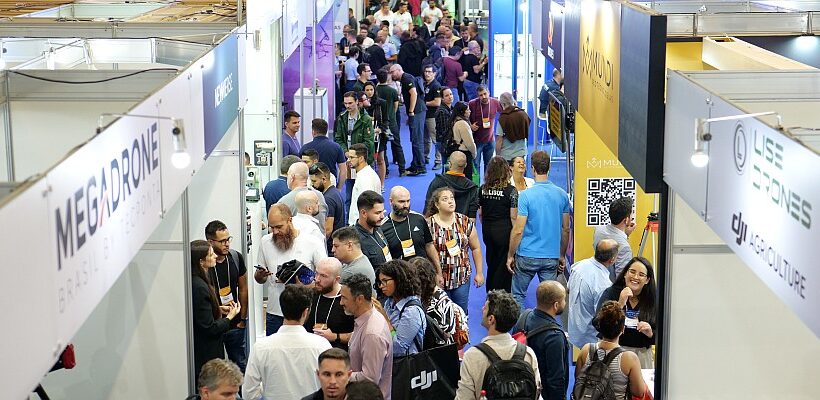 Feira DroneShow tem 150 empresas, além de ANAC, DECEA, MD e MAPA