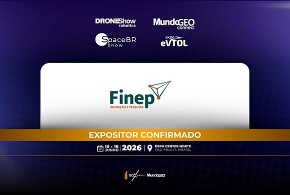 Finep confirmada como expositora e patrocinadora na DroneShow 2026