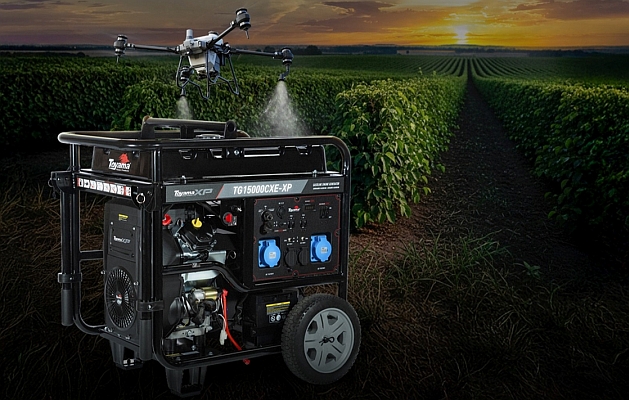 Toyama na feira DroneShow: força da agricultura e performance no ar Toyama na feira DroneShow: força da agricultura e performance no ar