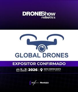 Global Drones confirmada na DroneShow Robotics 2026