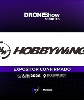 Hobbywing confirmada na DroneShow Robotics 2026