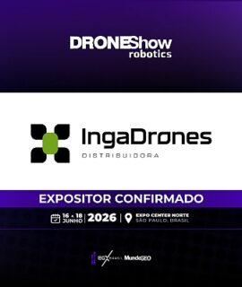 IngaDrones confirmada como expositora na DroneShow 2026