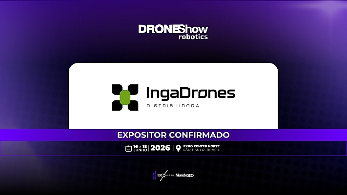 IngaDrones confirmada como expositora na DroneShow 2026