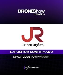 JR Soluções confirmada como expositora na DroneShow 2026
