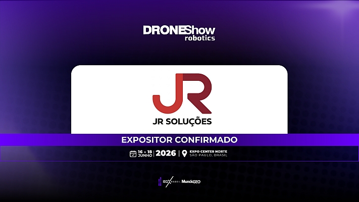 JR Soluções confirmada como expositora na DroneShow 2026