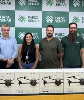Sistema Faesc/Senar entrega kits de drones para cursos