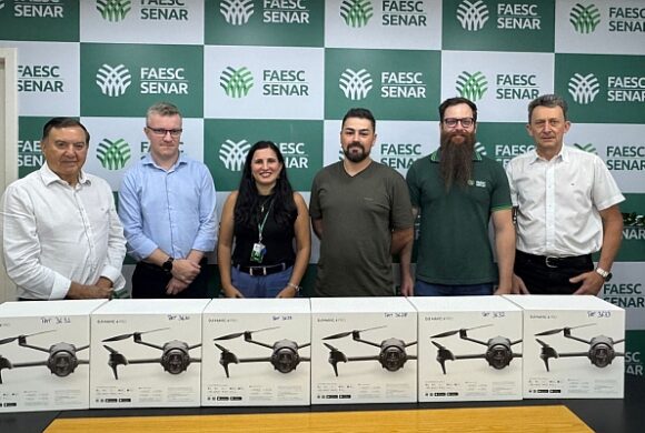 Sistema Faesc/Senar entrega kits de drones para cursos