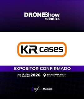KR Cases confirmada como expositora na DroneShow 2026