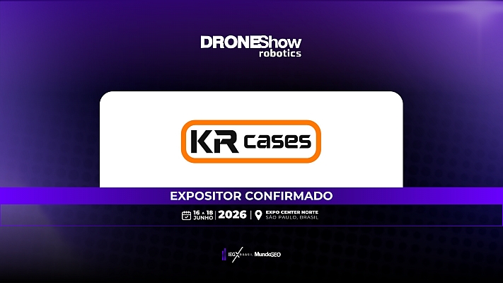 KR Cases confirmada como expositora na DroneShow 2026