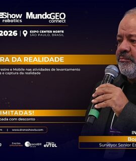 Curso no DroneShow abordará o uso de Lidar na Captura da Realidade