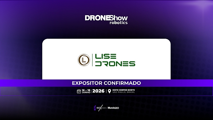 Lise Drones confirmada como expositora na DroneShow 2026 Lise Drones confirmada como expositora na DroneShow 2026