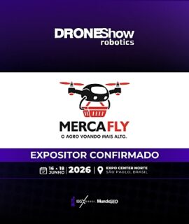 Merca Fly confirmada como expositora na DroneShow 2026