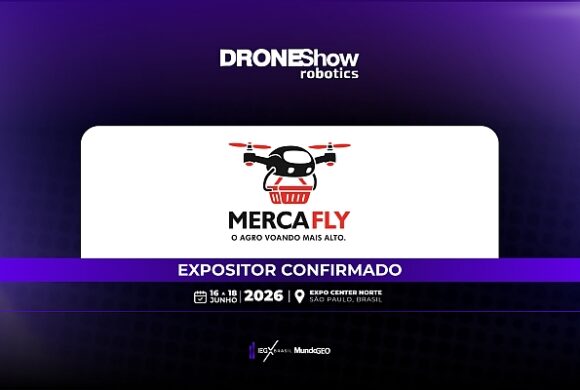 Merca Fly confirmada como expositora na DroneShow 2026 Merca Fly confirmada como expositora na DroneShow 2026