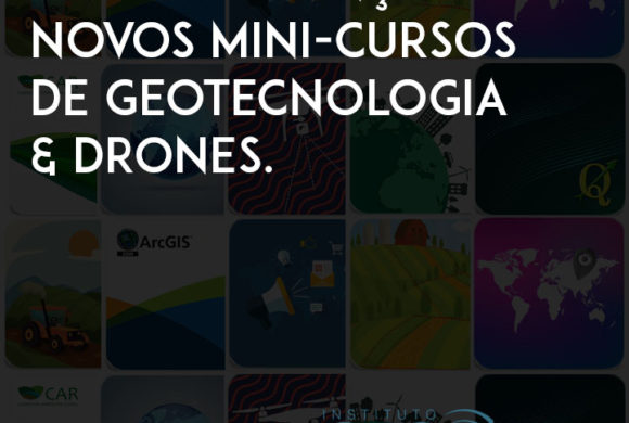 GEOeduc lança 10 novos mini-cursos de Drones e Geotecnologia. Confira!