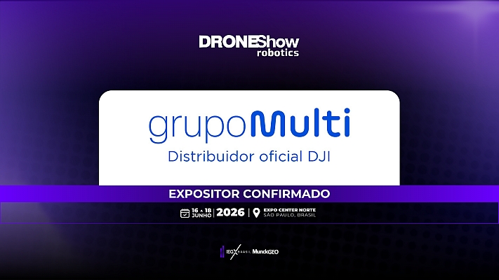 Grupo Multi confirmado en DroneShow Robotics 2026 Grupo Multi confirmado en DroneShow Robotics 2026
