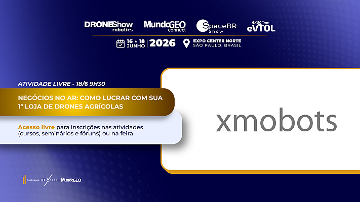 Negócios no Ar na DroneShow: abra sua loja de drones agrícolas com a Xmobots