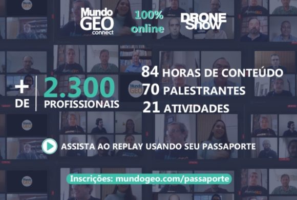 Mais de 2.300 profissionais são alcançados pelo MundoGEO Connect e DroneShow 2020 Mais de 2.300 profissionais são alcançados pelo MundoGEO Connect e DroneShow 2020