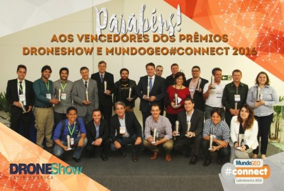 Projeto Helicóptero x Drone ficou em primeiro lugar na premiação do DRONEShow 2016