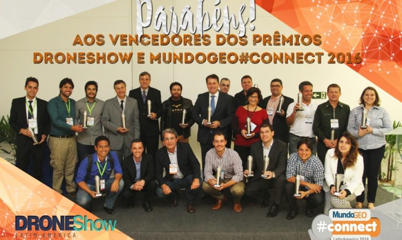 Eventos MundoGEO#Connect e DroneShow 2016 reúnem 3.200 participantes
