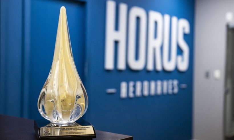 Horus recebe prêmio por projeto inovador de atualização cadastral