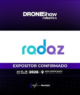 Radaz confirmada como expositora na DroneShow 2026