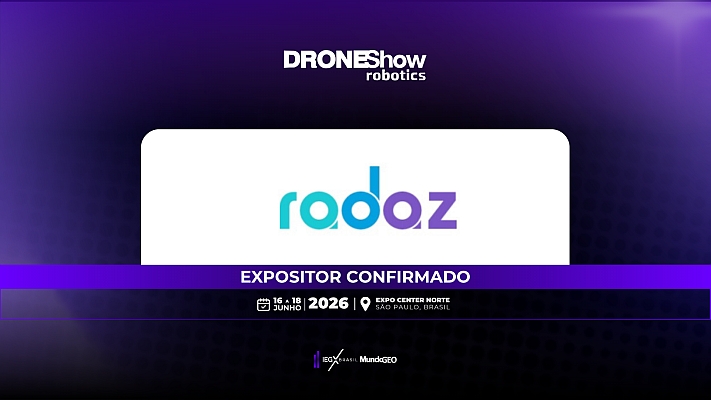 Radaz confirmada como expositora na DroneShow 2026 Radaz confirmada como expositora na DroneShow 2026