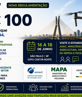 ANAC aprova o RBAC 100 com nova regulamentação para drones