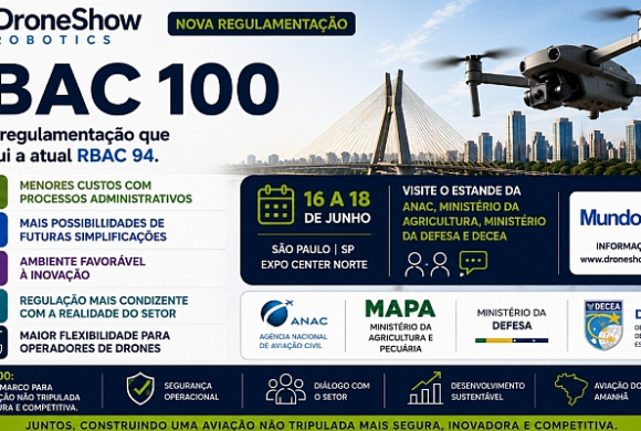 ANAC aprova o RBAC 100 com nova regulamentação para drones ANAC aprova o RBAC 100 com nova regulamentação para drones