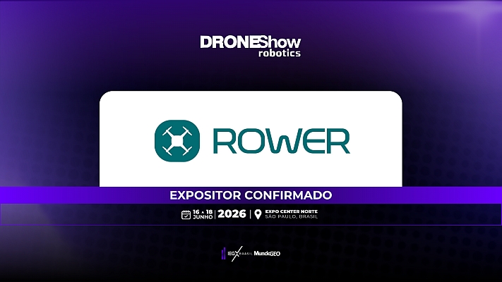 Rower confirmada como expositora na DroneShow 2026
