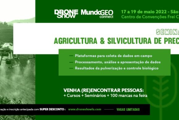 Seminário Agricultura e Silvicultura de Precisão com inscrição aberta e vagas limitadas