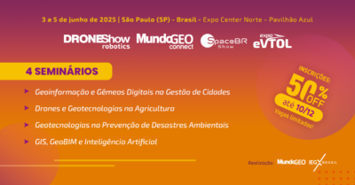 Inscrições abertas nos 4 seminários do DroneShow Robotics 2025