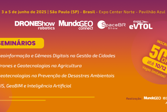 Inscrições abertas nos 4 seminários do DroneShow Robotics 2025