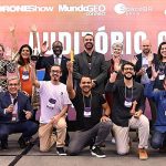 Startups winners of MundoGEO Pitch at DroneShow 2024