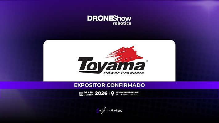 Toyama confirmada na DroneShow Robotics 2026