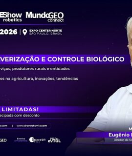 Seminário na DroneShow debaterá o uso de drones para pulverização e controle biológico