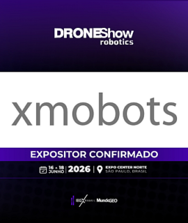 Xmobots confirmada como expositora na DroneShow 2026