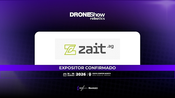 Zait.ag confirmada como expositora na DroneShow 2026